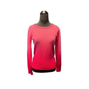 Garbarini Pink Ombre 100% Cashmere Sweater Size S